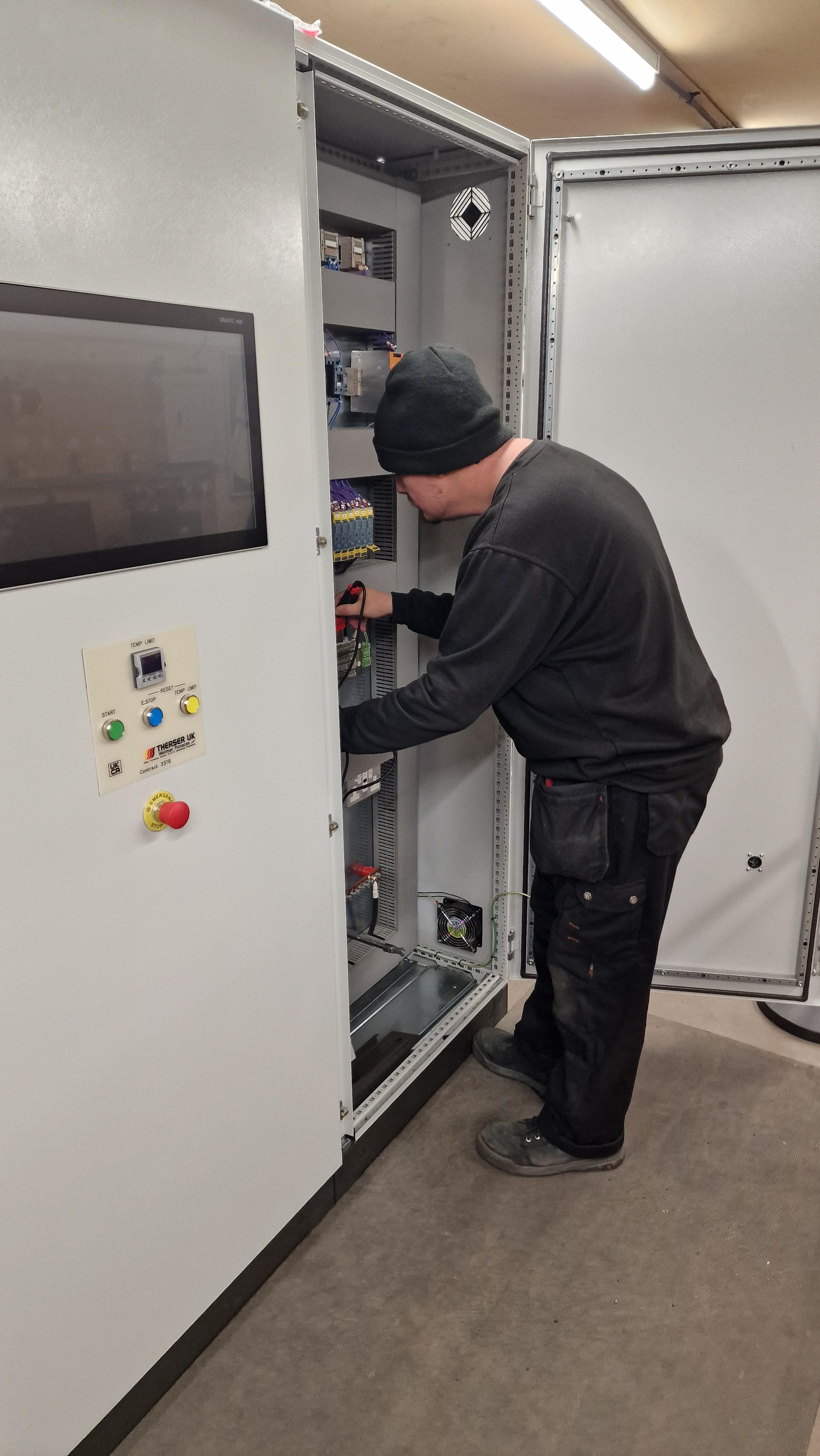 THERSER UK Builds Control Panels In-House to Your Specification
