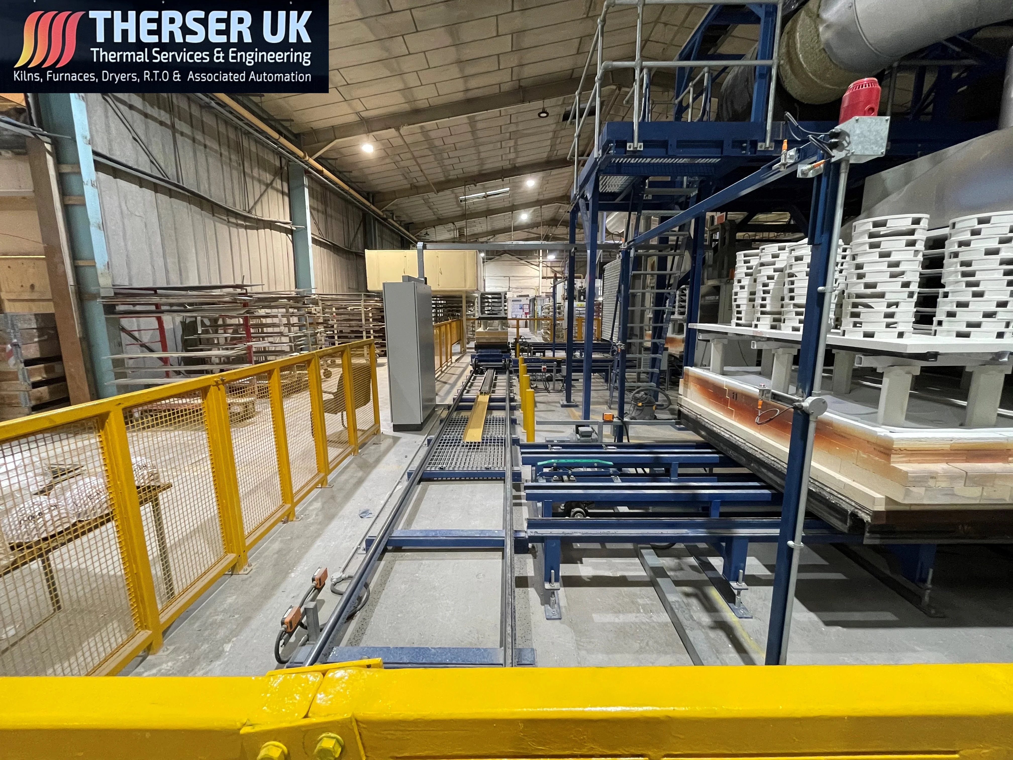 Therser carry out another successful kiln installation