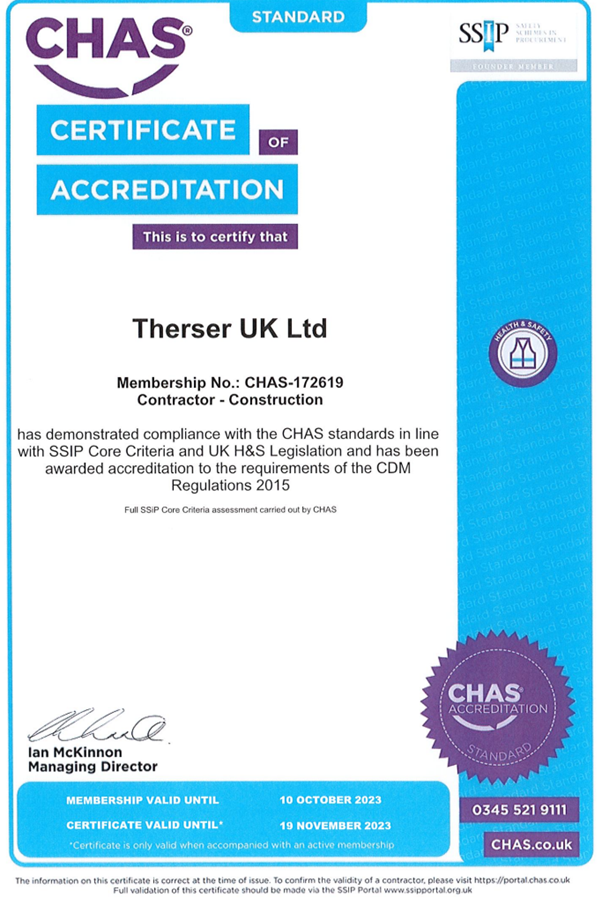 Renewed Again, We Are CHAS Approved!