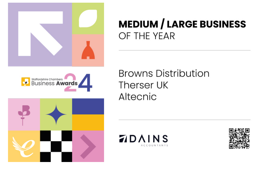 THERSER UK - Finalists for the Medium to Large Business of the Year