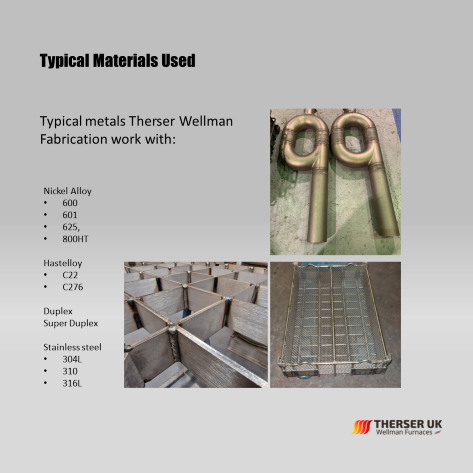 Typical material used